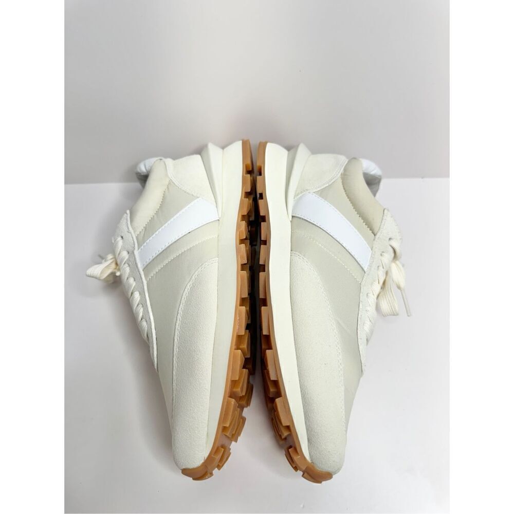 J/Slides Sneakers Size 7 Cream Leather Lifestyle Athletic and Training Shoes NEW - Picture 12 of 14